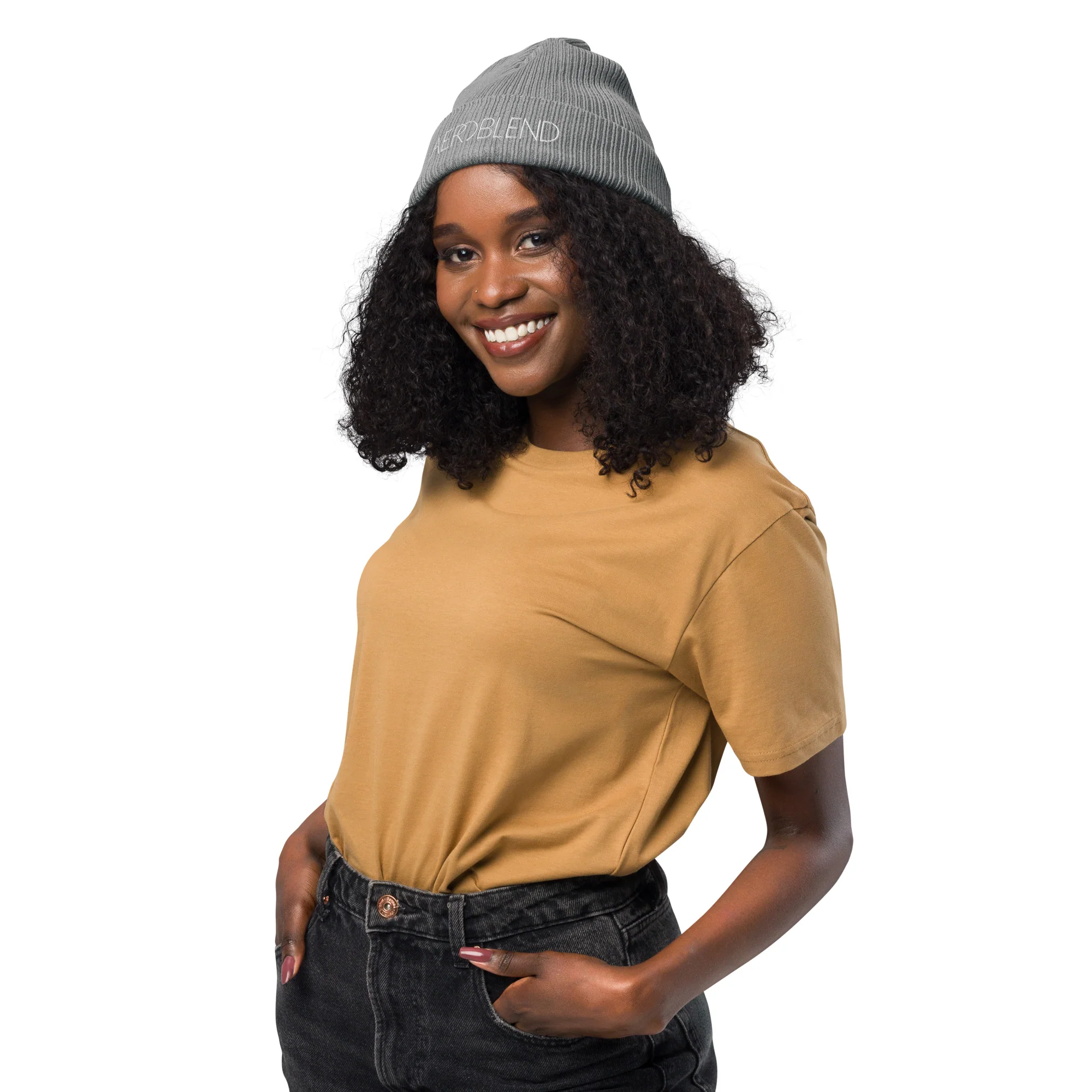 Aerobeanie Organic Ribbed Beanie - Image 3