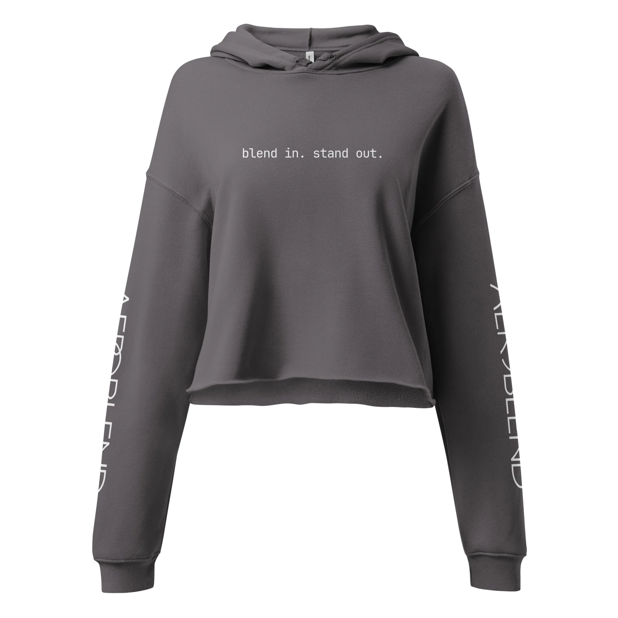 Aeroblend Cropped Hoodie | Blend In. Stand Out. - Image 5